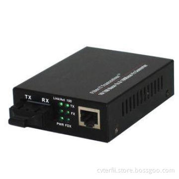 Gigabit  Fiber Optic Media Converter With 9k Byte Super Dat